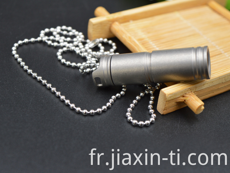 titanium flashlight